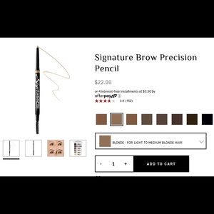 Kat Von B Signature Brow Precision Pencil.